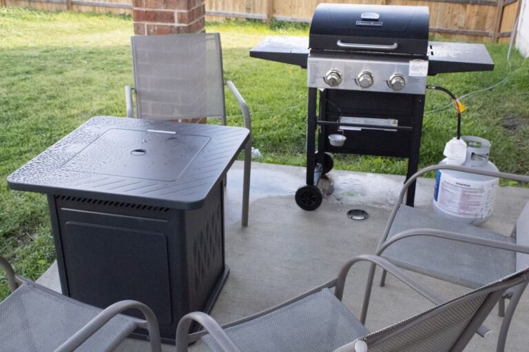 patio-fire-table-grill-killeen-short-term-rental