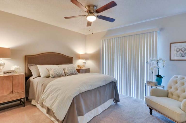 comfy bedroom