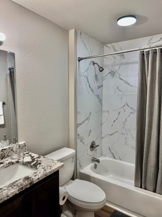 renovated bathroom
