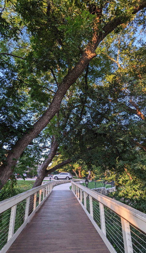 walking area